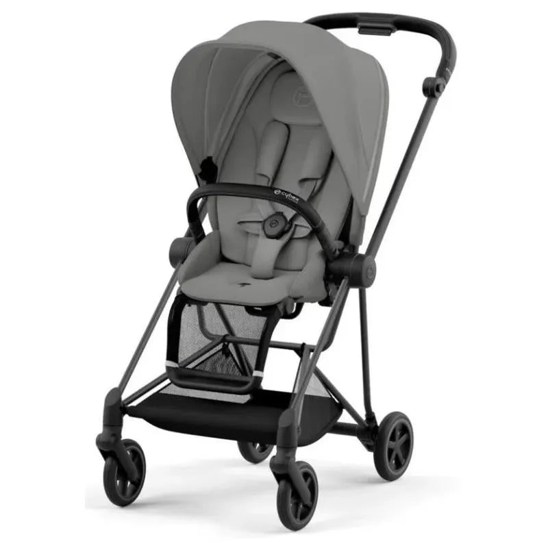 Cybex - Mios 3, Matt Black/Black Frame + Mirage Grey Seat Pack