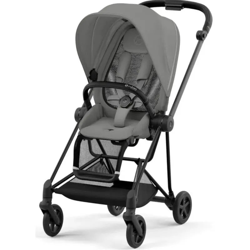 Cybex - Mios 3, Matt Black/Black Frame + Mirage Grey Seat Pack