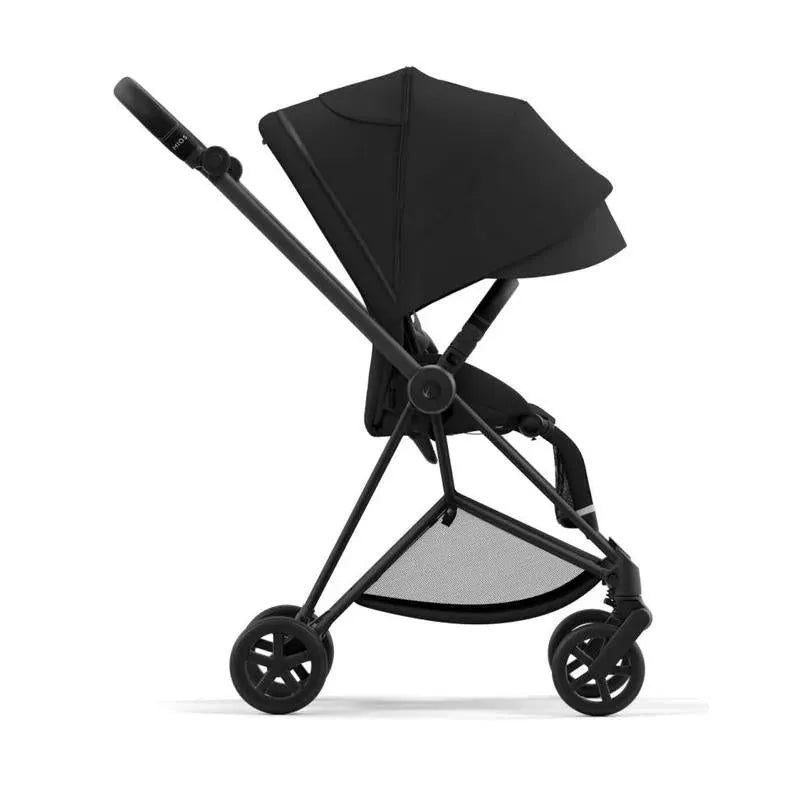 Cybex - Mios 3, Matte Black/Black Frame + Sepia Black Seat Pack