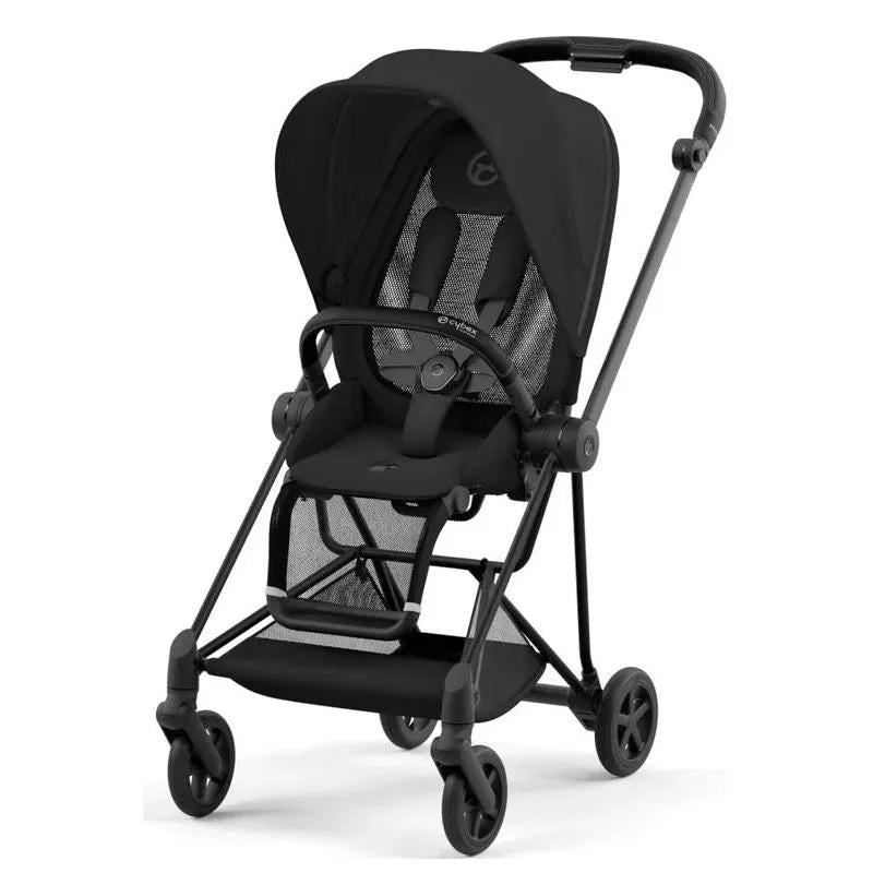 Cybex - Mios 3, Matte Black/Black Frame + Sepia Black Seat Pack