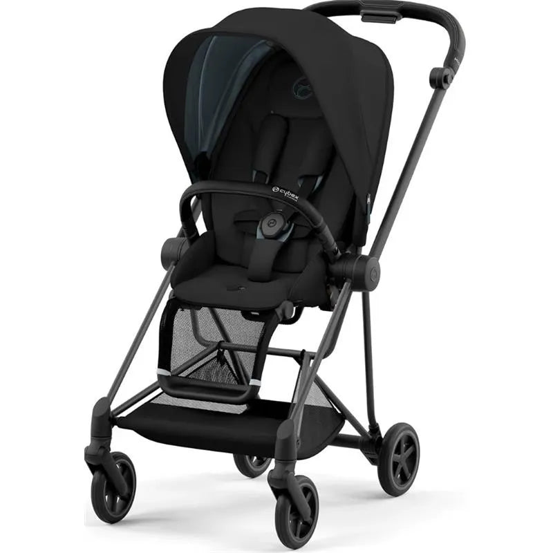 Cybex - Mios 3, Matte Black/Blk Frame + Deep Black Seat Pack