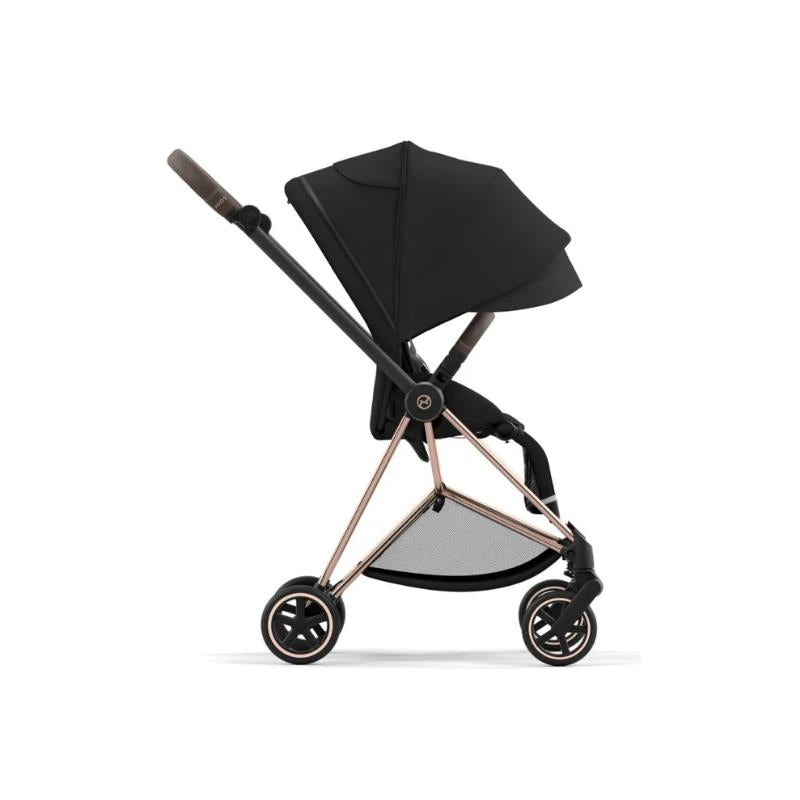 Cybex - Mios 3 Stroller Rose Gold Frame & Sepia Black Seat Pack