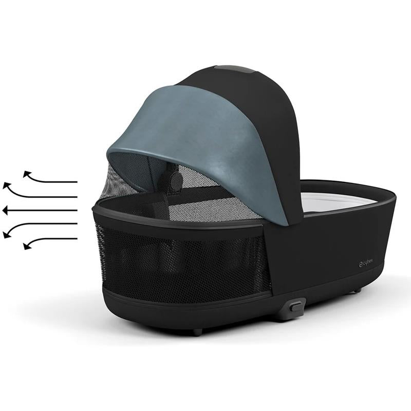 Cybex - Priam 4/E-Priam 2 Lux Carry Cot, Leaf Green
