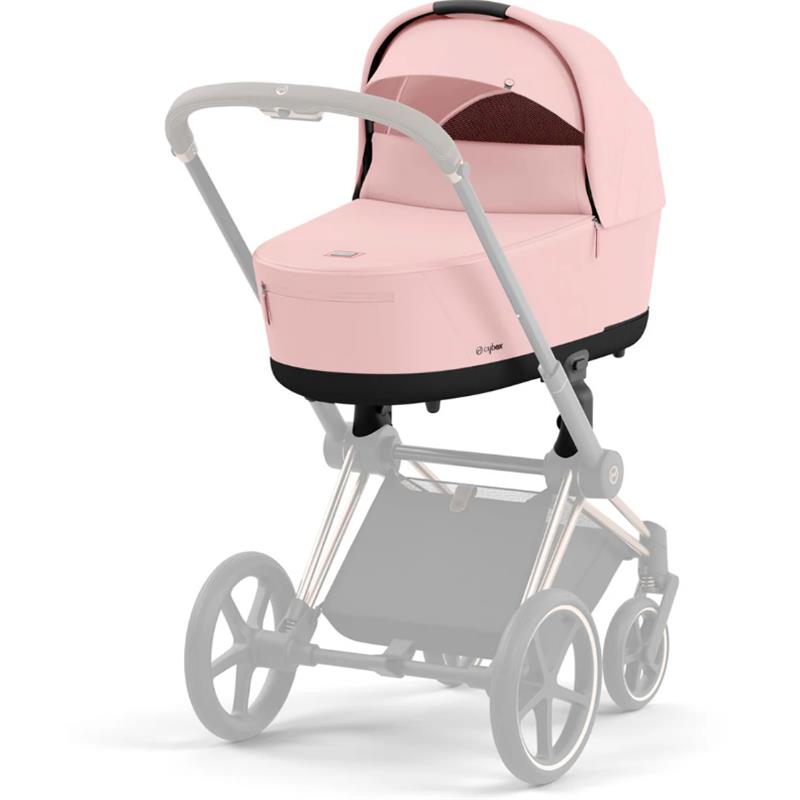 Cybex - PRIAM 4 / e-PRIAM 2 Lux Carry Cot, Peach Pink