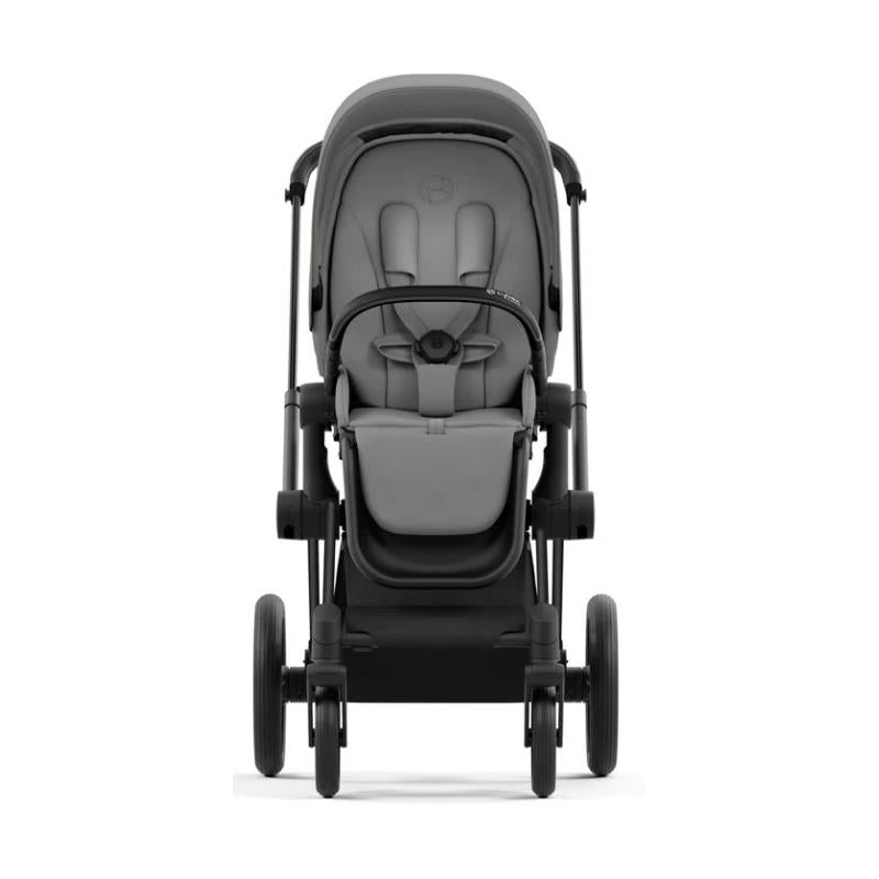 Cybex - Priam 4 Stroller In Matte Black, Mirage Grey