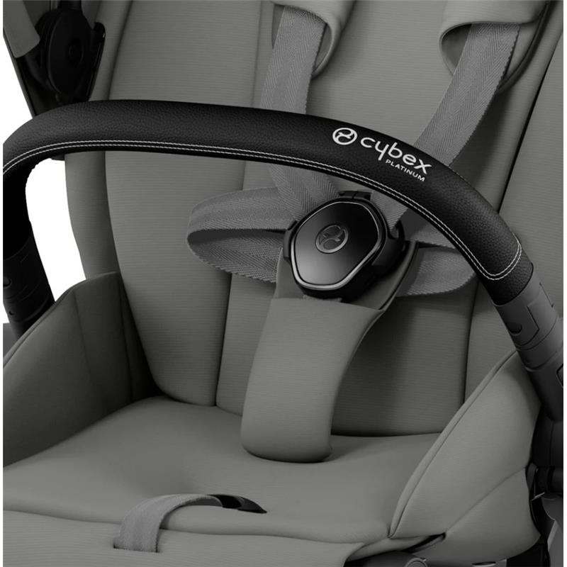 Cybex - Priam 4 Stroller In Matte Black, Mirage Grey