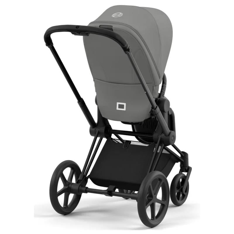 Cybex - Priam 4 Stroller In Matte Black, Mirage Grey