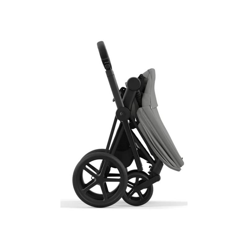Cybex - Priam 4 Stroller In Matte Black, Mirage Grey
