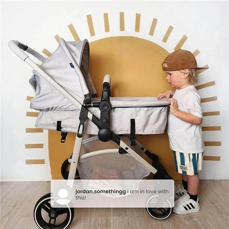 Delta Children - Baby Gap 2-In-1 Carriage Stroller, Camo Black