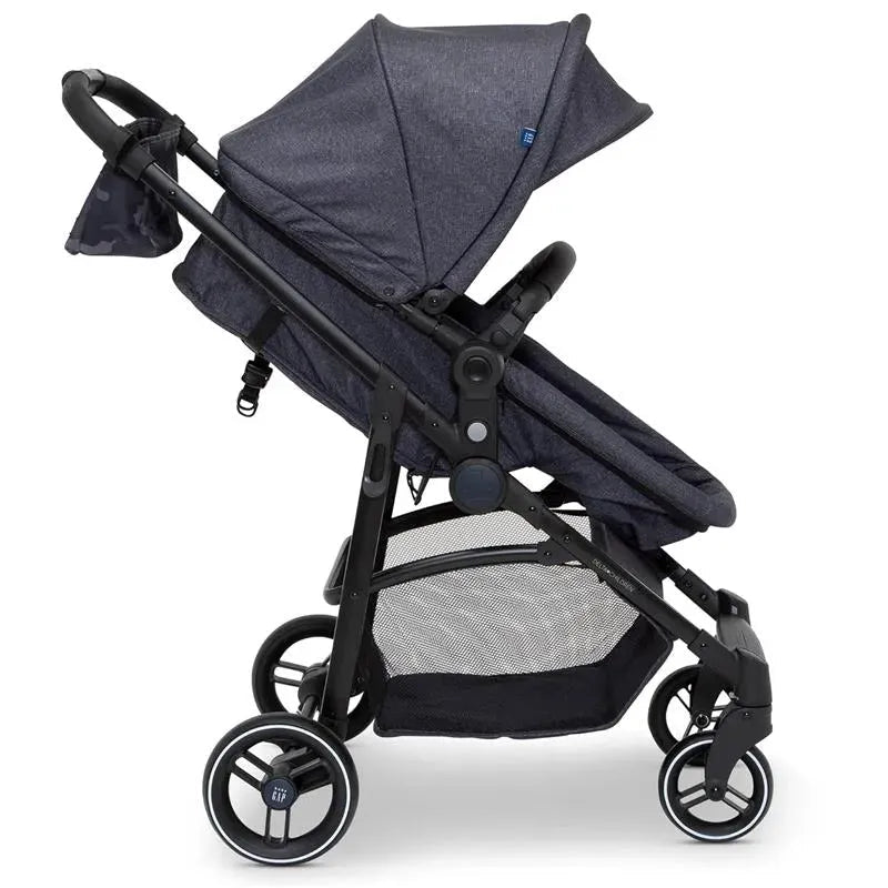 Delta Children - Baby Gap 2-In-1 Carriage Stroller, Camo Black
