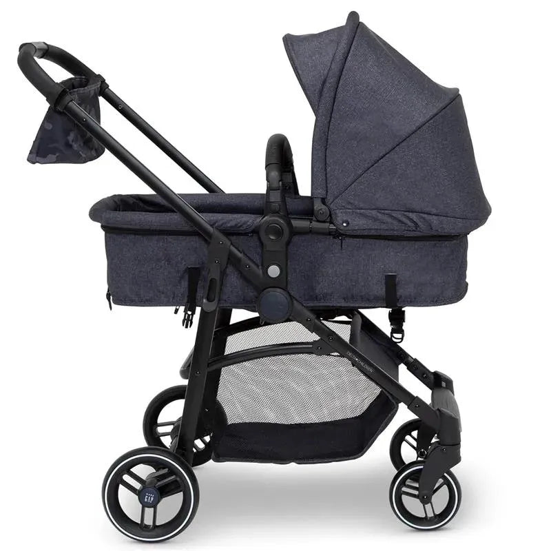 Delta Children - Baby Gap 2-In-1 Carriage Stroller, Camo Black