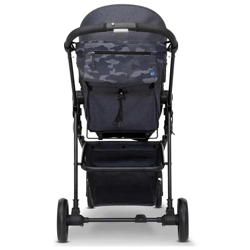 Delta Children - Baby Gap 2-In-1 Carriage Stroller, Camo Black