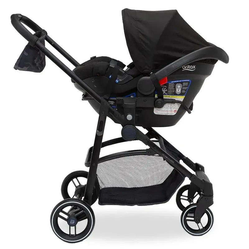 Delta Children - Baby Gap 2-In-1 Carriage Stroller, Camo Black