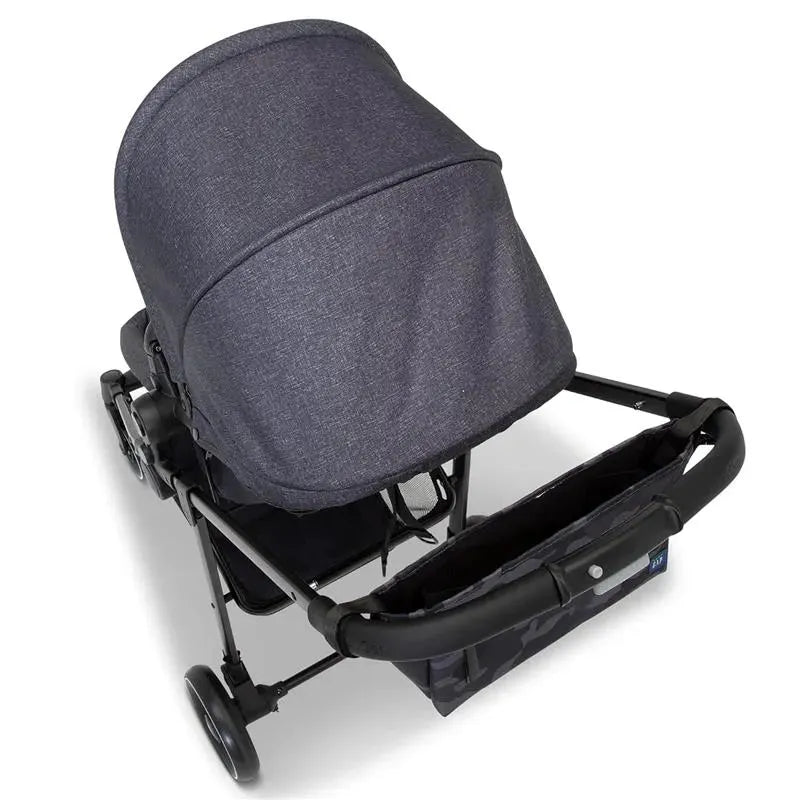 Delta Children - Baby Gap 2-In-1 Carriage Stroller, Camo Black