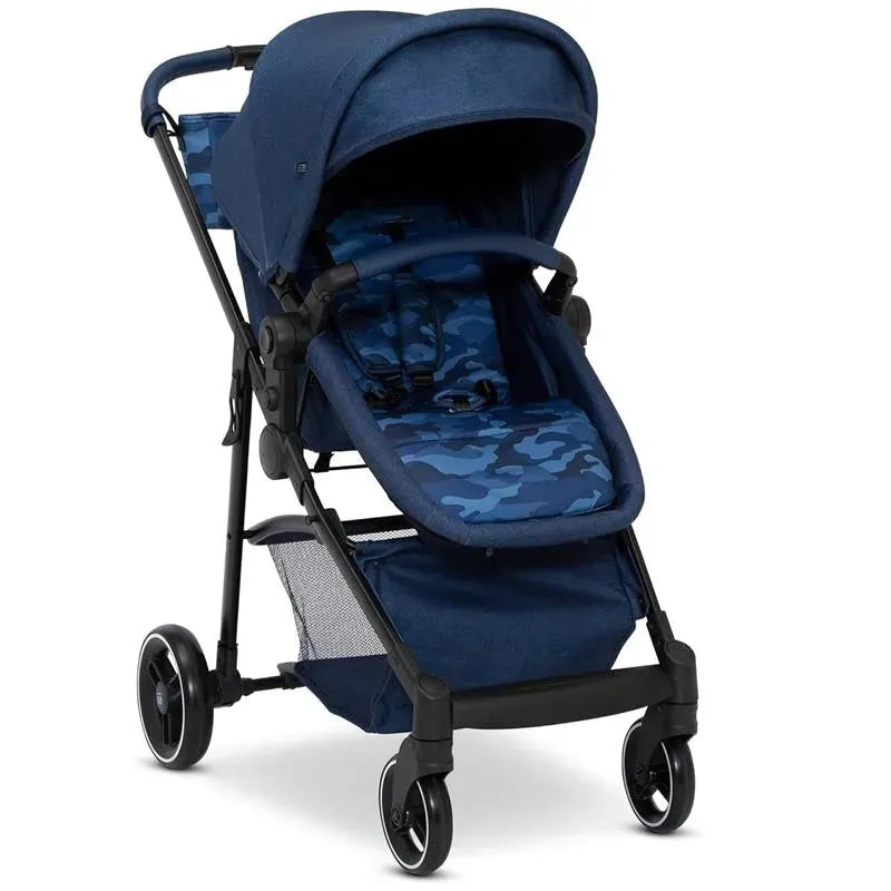 Delta Children - Baby Gap 2-In-1 Carriage Stroller, Camo Blue