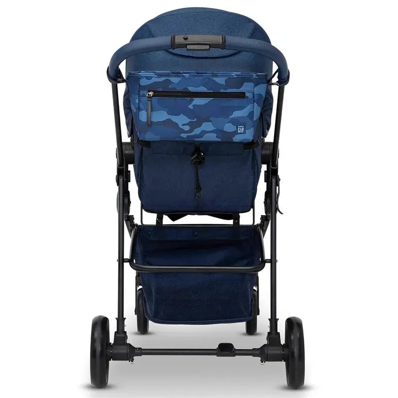 Delta Children - Baby Gap 2-In-1 Carriage Stroller, Camo Blue