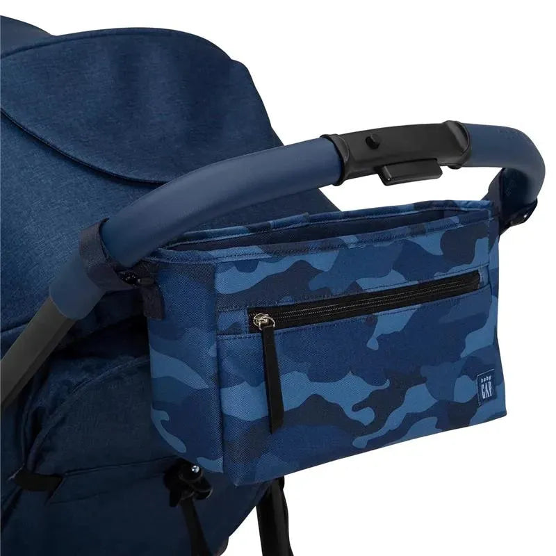 Delta Children - Baby Gap 2-In-1 Carriage Stroller, Camo Blue