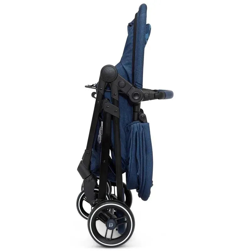 Delta Children - Baby Gap 2-In-1 Carriage Stroller, Camo Blue