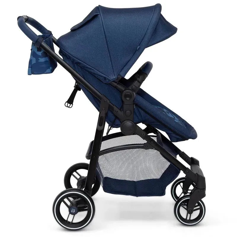 Delta Children - Baby Gap 2-In-1 Carriage Stroller, Camo Blue