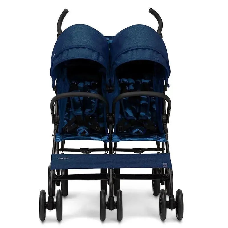 Delta Children - BabyGap Classic Side-by-Side Double Stroller, Navy Camo