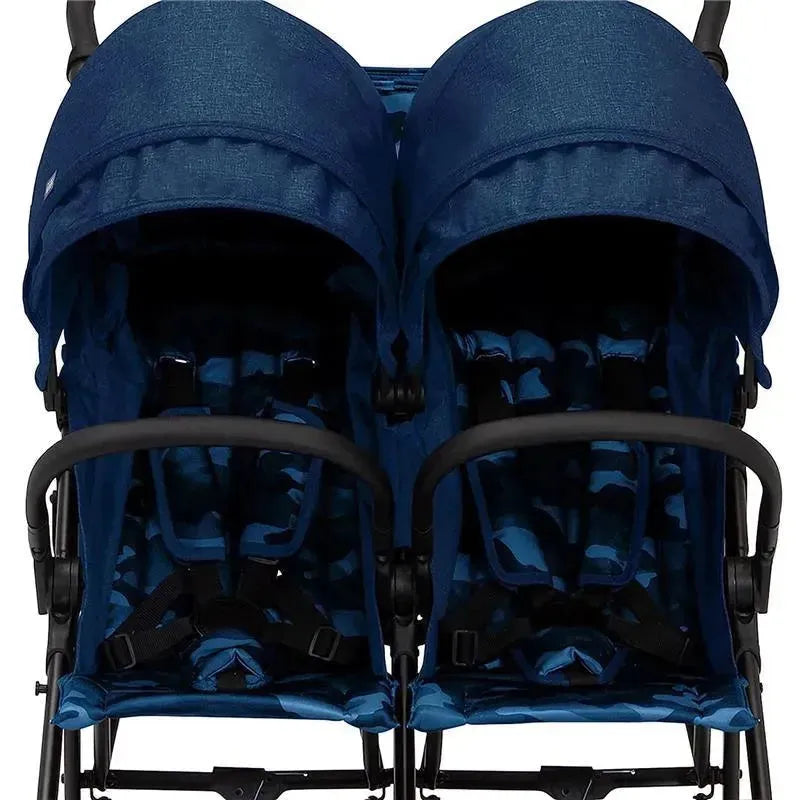 Delta Children - BabyGap Classic Side-by-Side Double Stroller, Navy Camo