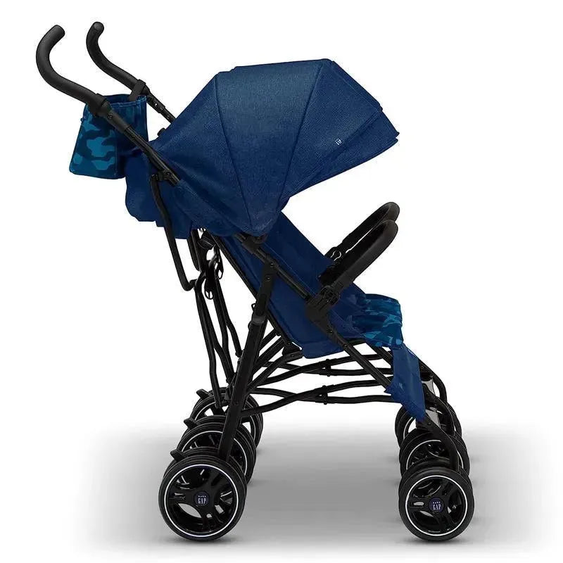 Delta Children - BabyGap Classic Side-by-Side Double Stroller, Navy Camo