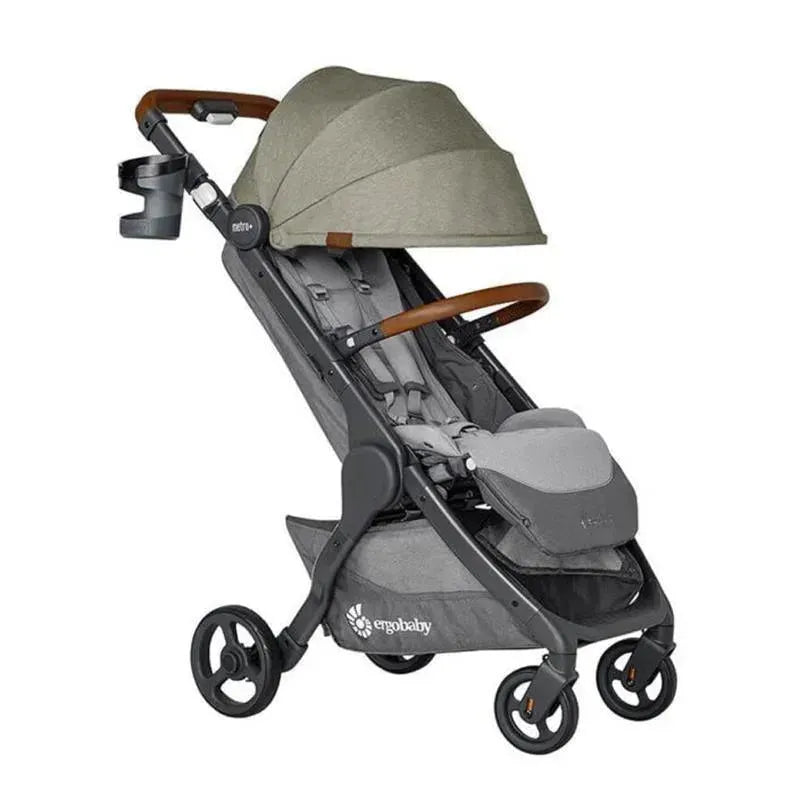 Ergobaby - Compact Comfort Metro + Deluxe Stroller, Empire State Green