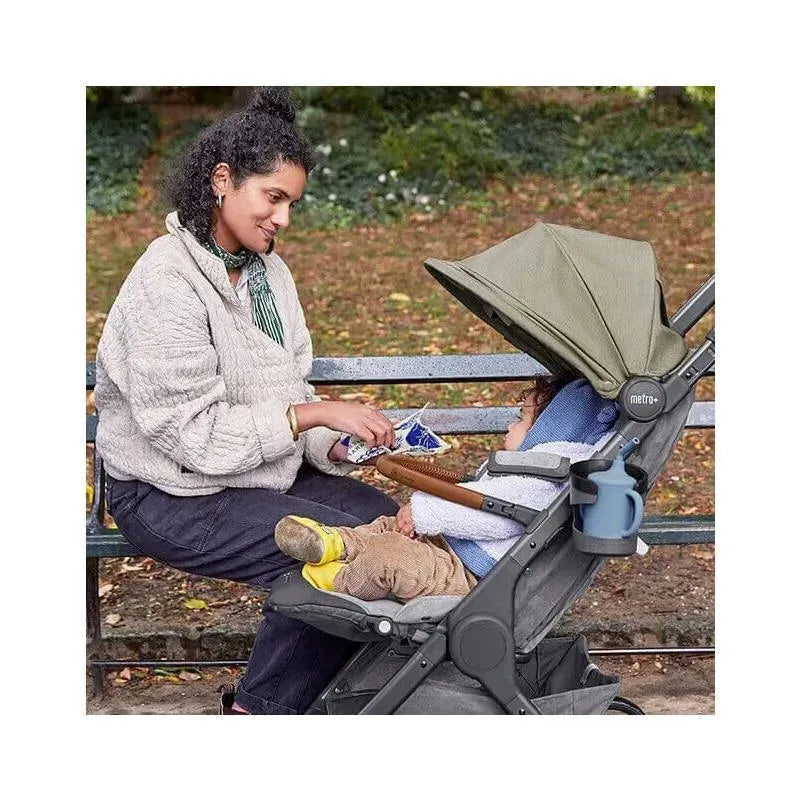 Ergobaby - Compact Comfort Metro + Deluxe Stroller, Empire State Green