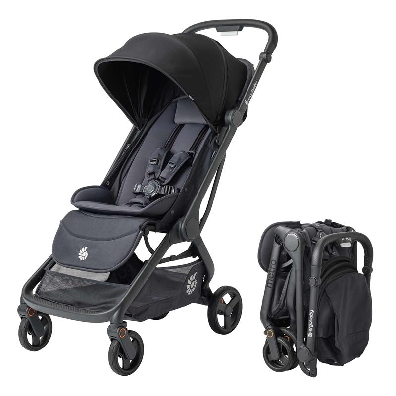Ergobaby - Metro 3 All in One Compact Baby Stroller, Lightweight Travel Stroller, Onyx Black