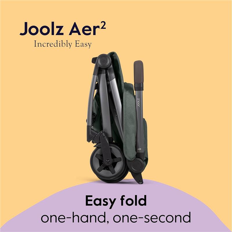 Joolz - Aer² Lightweight Compact Stroller, Forest Green