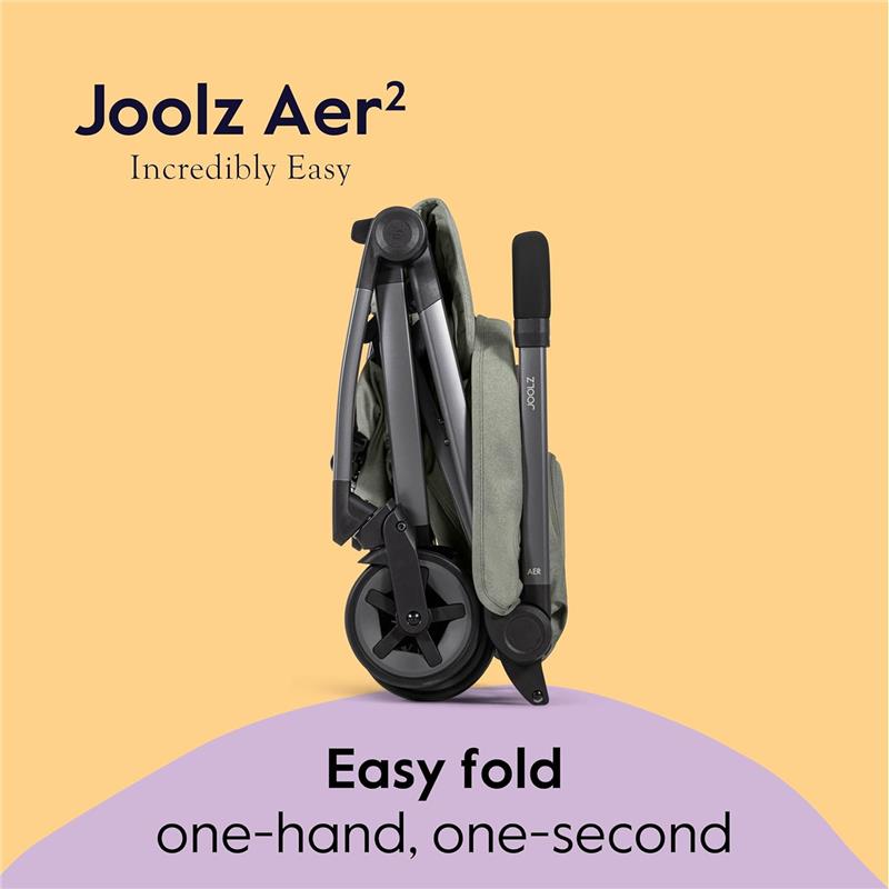 Joolz - Aer² Lightweight Compact Stroller, Sage Green
