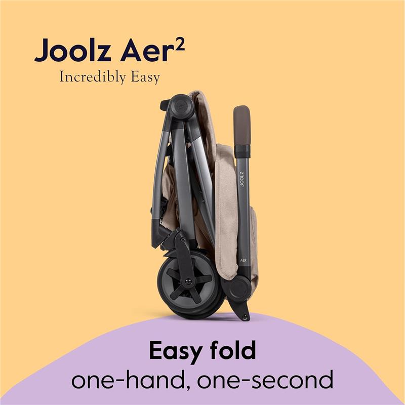 Joolz - Aer² Lightweight Compact Stroller, Sandy Taupe