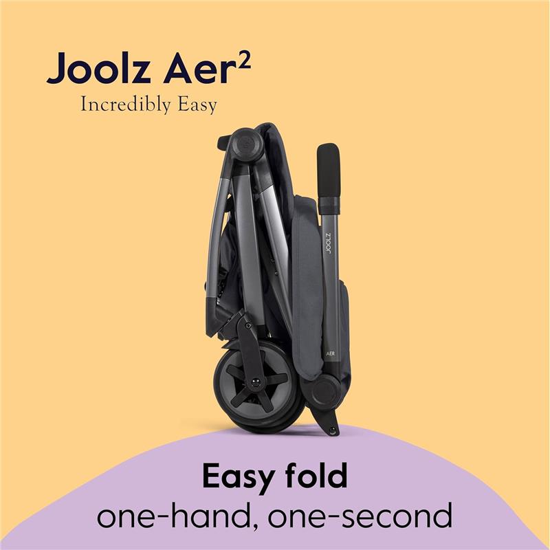 Joolz - Aer² Lightweight Compact Stroller, Stone Grey