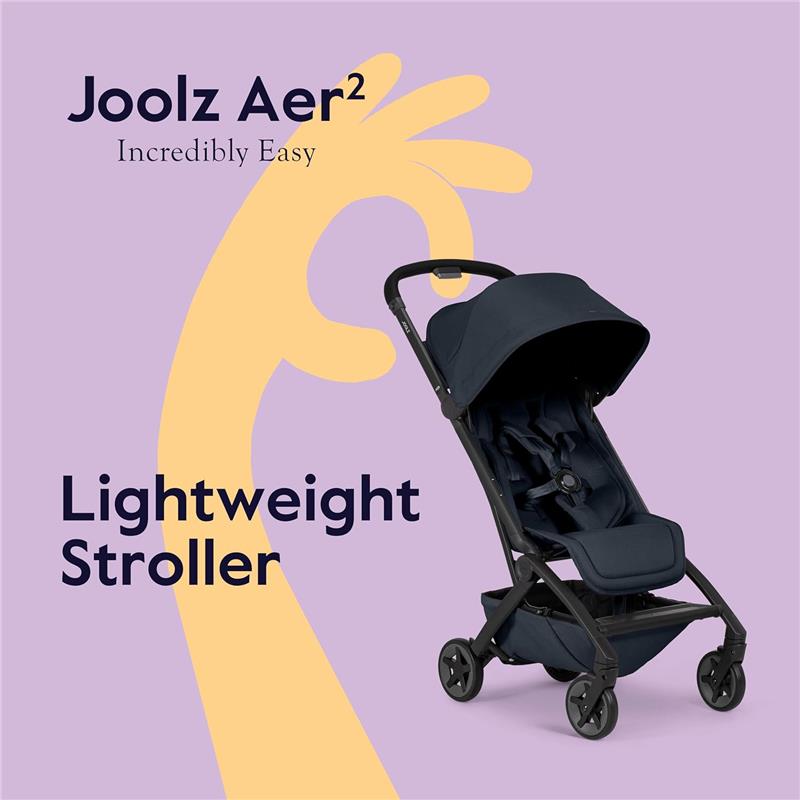 Joolz - Aer² Lightweight Compact Stroller, Dark Navy Blue