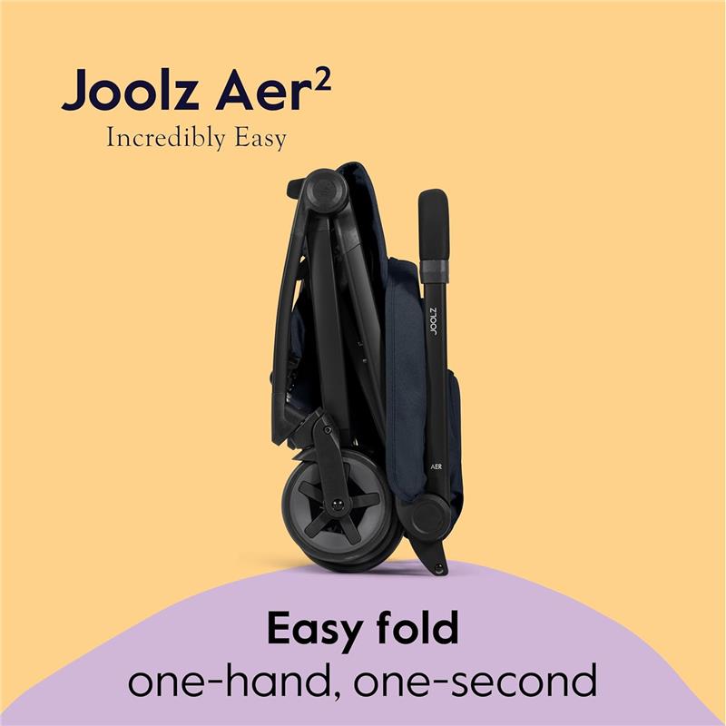 Joolz - Aer² Lightweight Compact Stroller, Dark Navy Blue