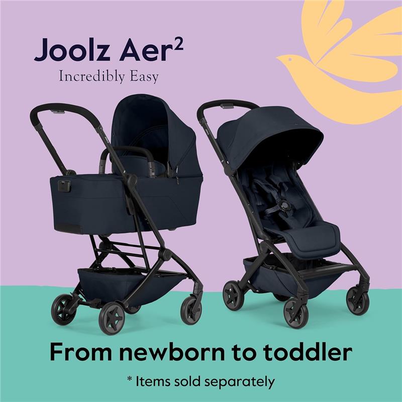 Joolz - Aer² Lightweight Compact Stroller, Dark Navy Blue