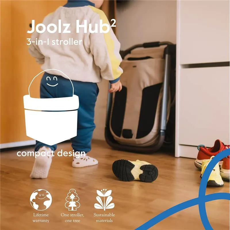 Joolz - Hub² Compact Stroller Lightweight, Forest Green