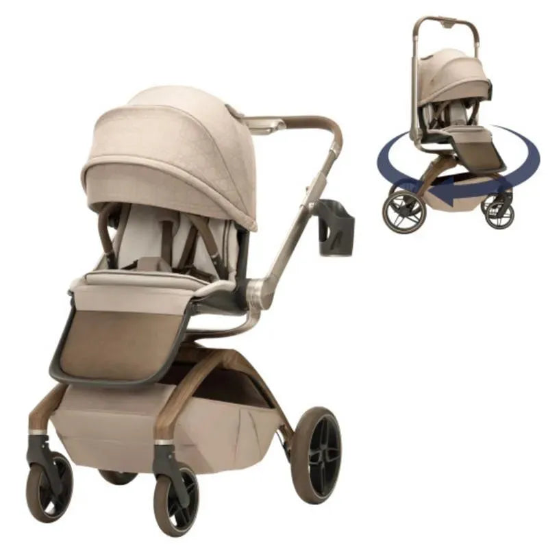 Maxi-Cosi - Tana 360 Rotating Modular Stroller Kindred Collection, Natural Heritage