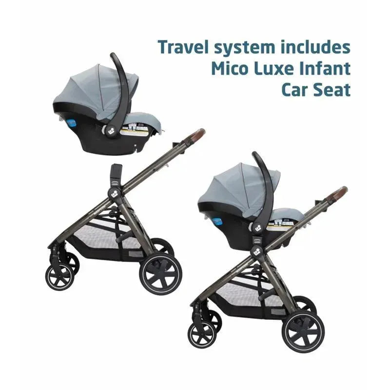 Maxi-Cosi - Zelia 2 Luxe 5-in-1 Modular Travel System, New Hope Grey