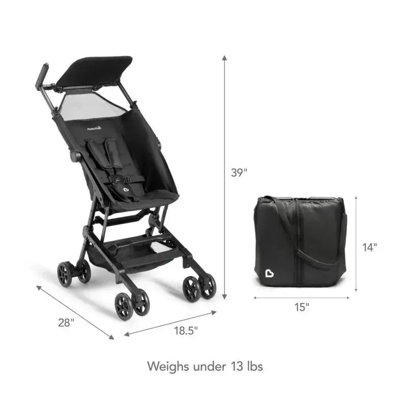 Munchkin Sparrow Ultra Compact Stroller - Black