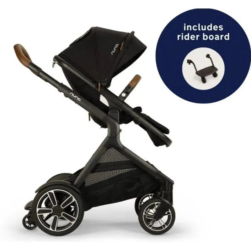 Nuna - DEMI Next Stroller with Rider Board, Caviar