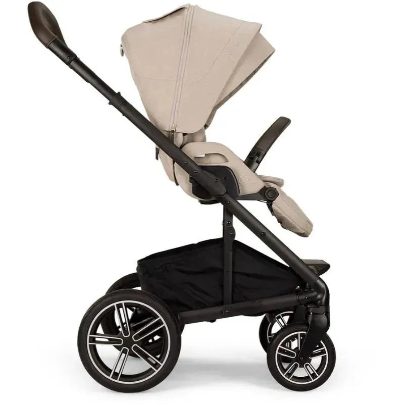 Nuna - Mixx Next Stroller With Magnetic Buckle, Biscotti