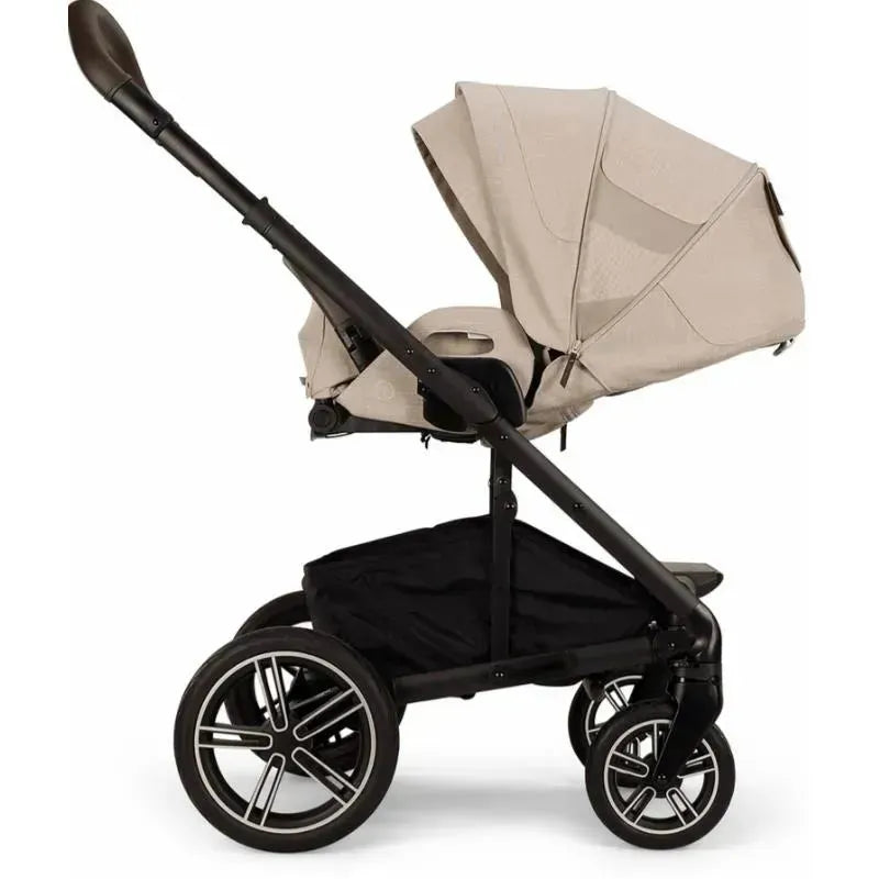 Nuna - Mixx Next Stroller With Magnetic Buckle, Biscotti