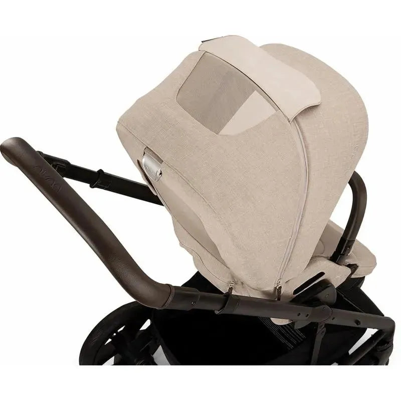 Nuna - Mixx Next Stroller With Magnetic Buckle, Biscotti