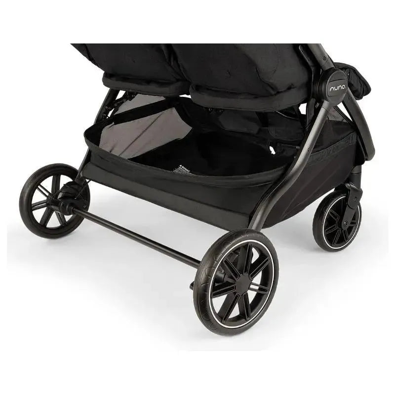 Nuna - Trvl Double Stroller, Caviar