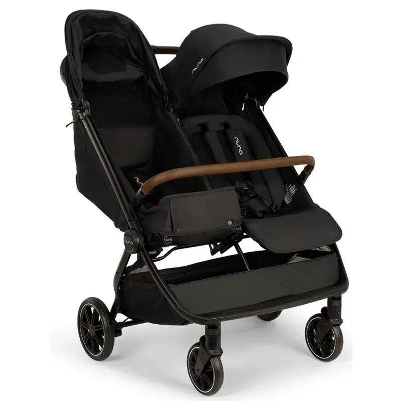 Nuna - Trvl Double Stroller, Caviar