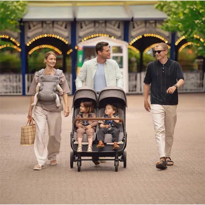 Nuna - Trvl Double Stroller, Granite
