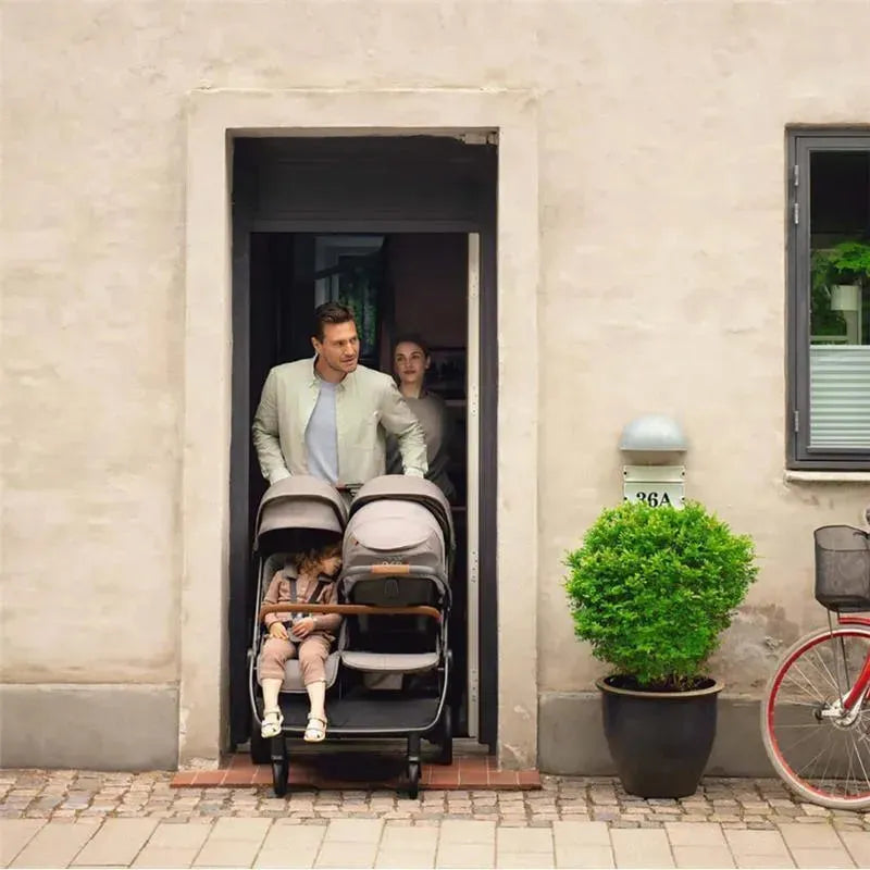Nuna - Trvl Double Stroller, Granite