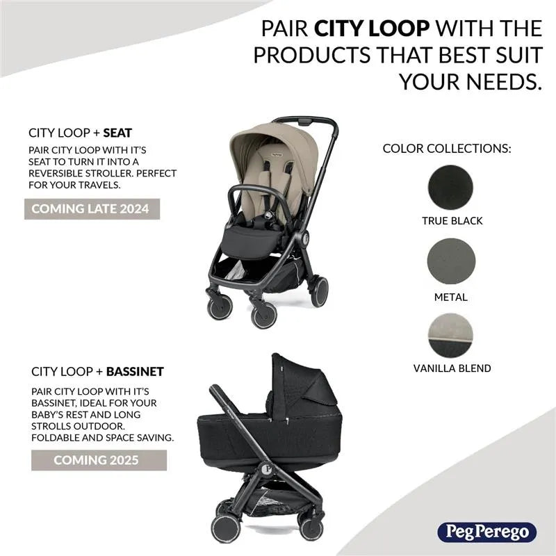 Peg-Perego - City Loop Chassis, Black