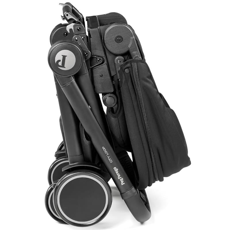 Peg-Perego - City Loop Full-Size Reversible Stroller, True Black